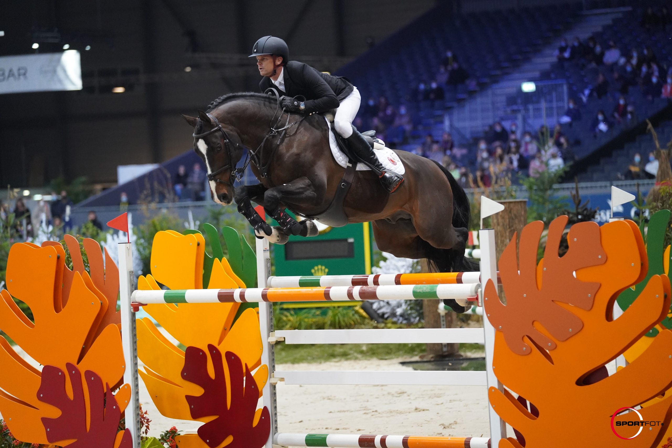 Reference Quel Homme de Hus with another exceptional round in the 1.60m class at Geneve