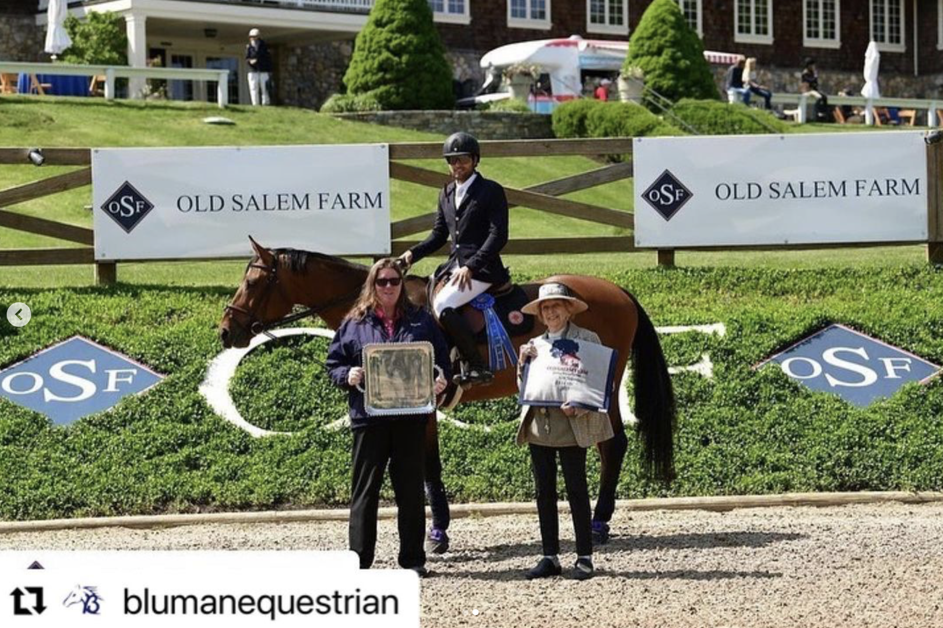 Cachemire de Braize with another victory in the $38,700 CSI4* 1.45m @NorthSalem!