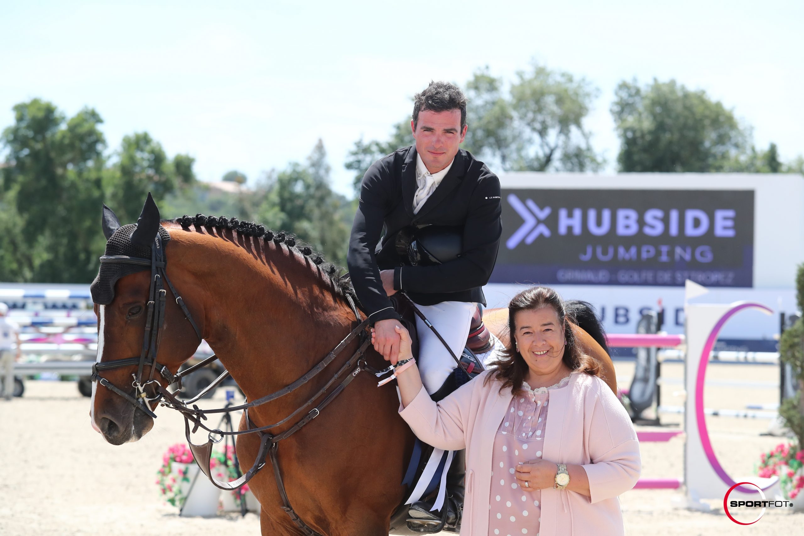 Reference Diesel GP takes the 5th place in the 3* 1.50m LR at Hubside Jumping