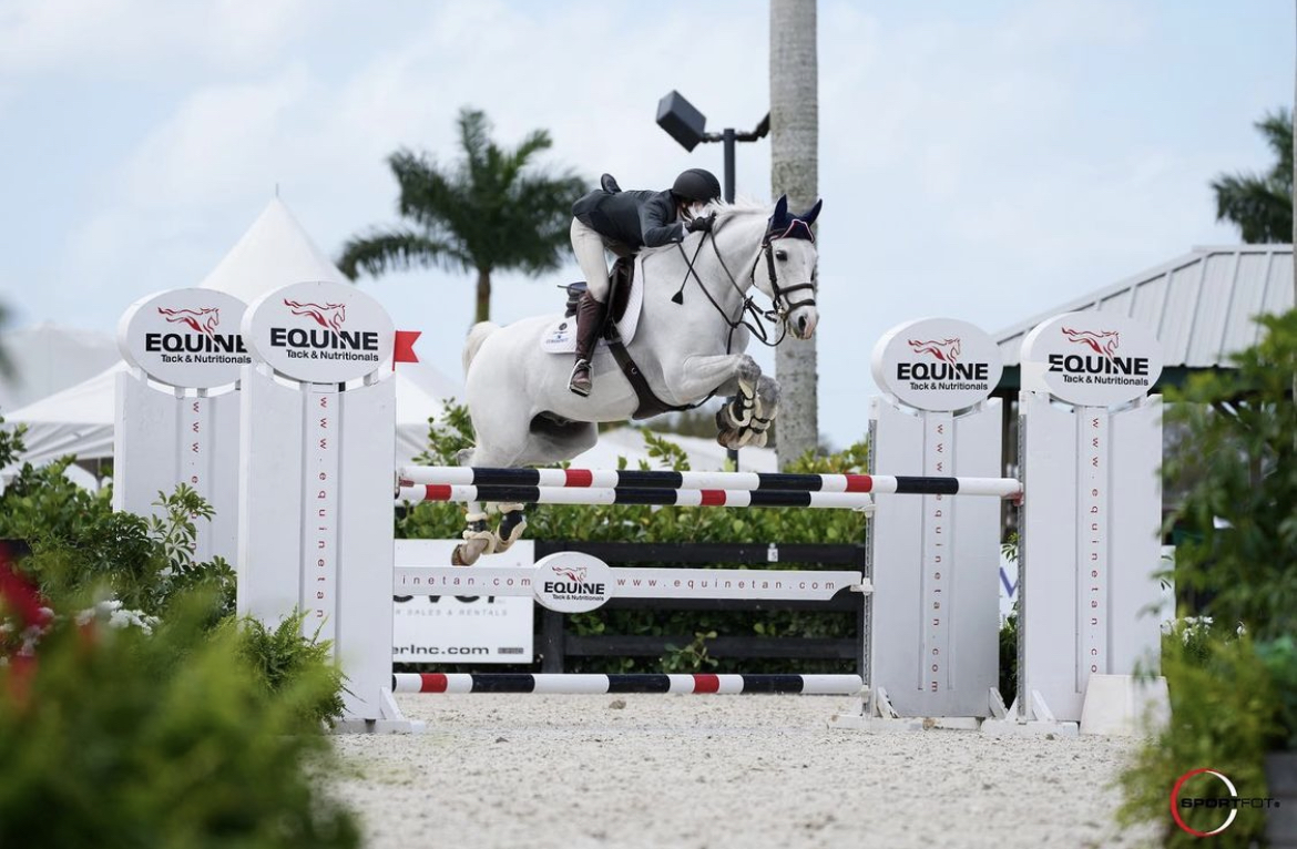 Top Ten finish for Guess What-S and Heather Caristo in todays 1.35m class!