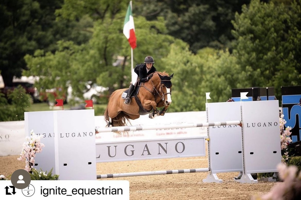Reference “Jakilly” clear and 8th in the $100.000 Lugano 1.45m CSI2* Grand Prix!