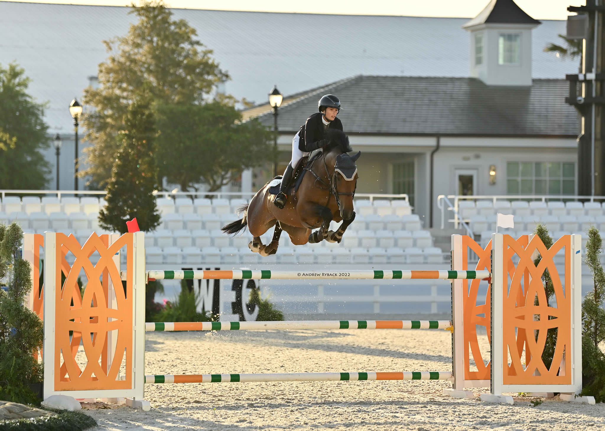 2nd place for Jumpstar Uno and Tanimara Macari in the High’s at WEC Ocala